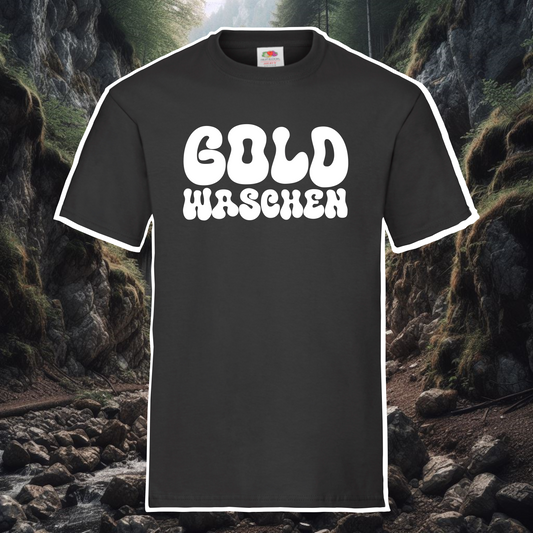 T-Shirt Goldwaschen